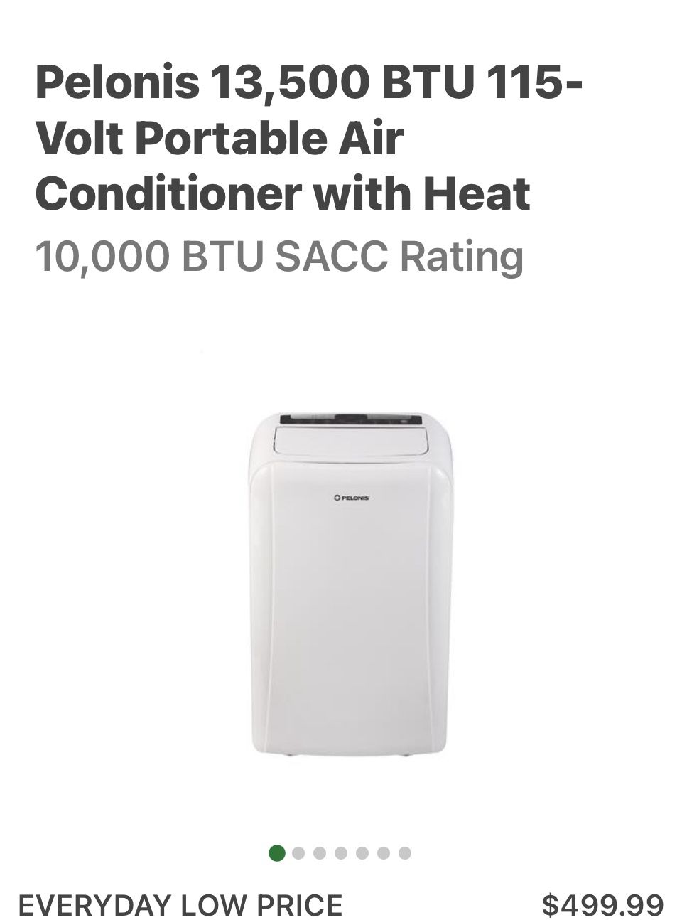 Portable Air Conditioner With Heat. New