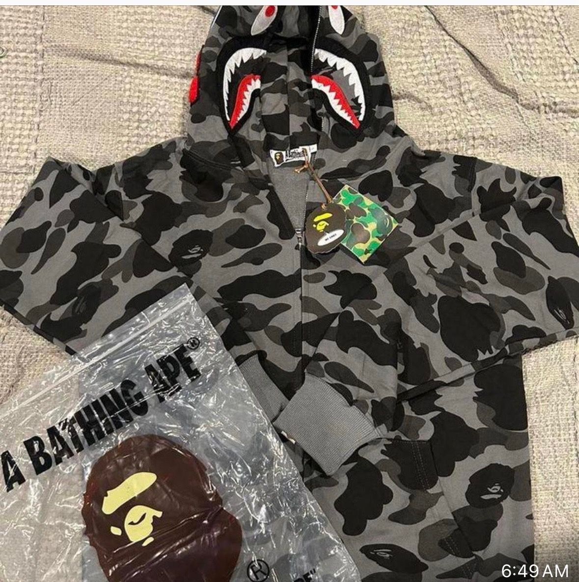 bape hoodie