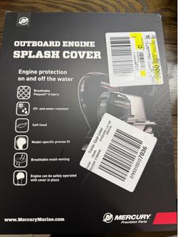 Mercury 400 Outboard Engine Splash Cover
