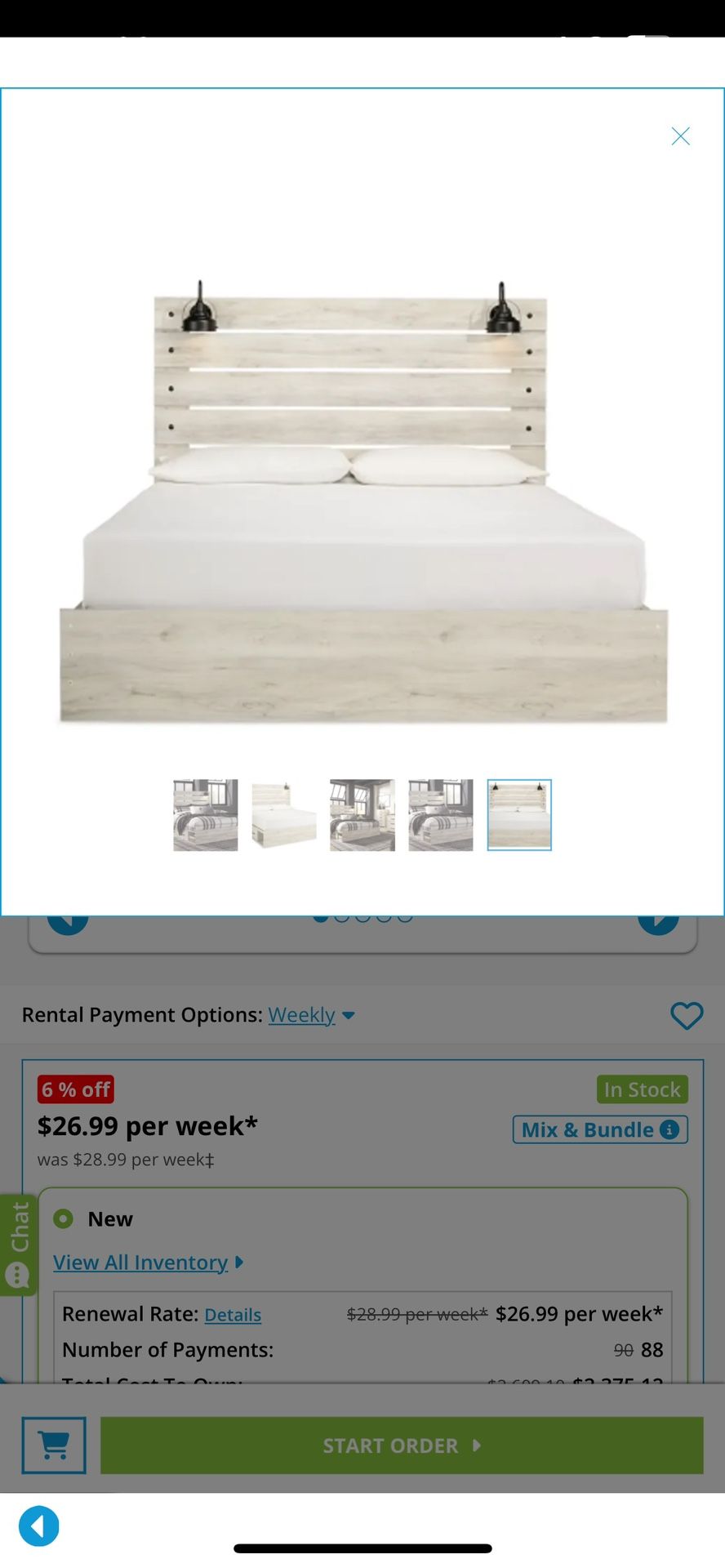 Queen Size Mattress And Frame 