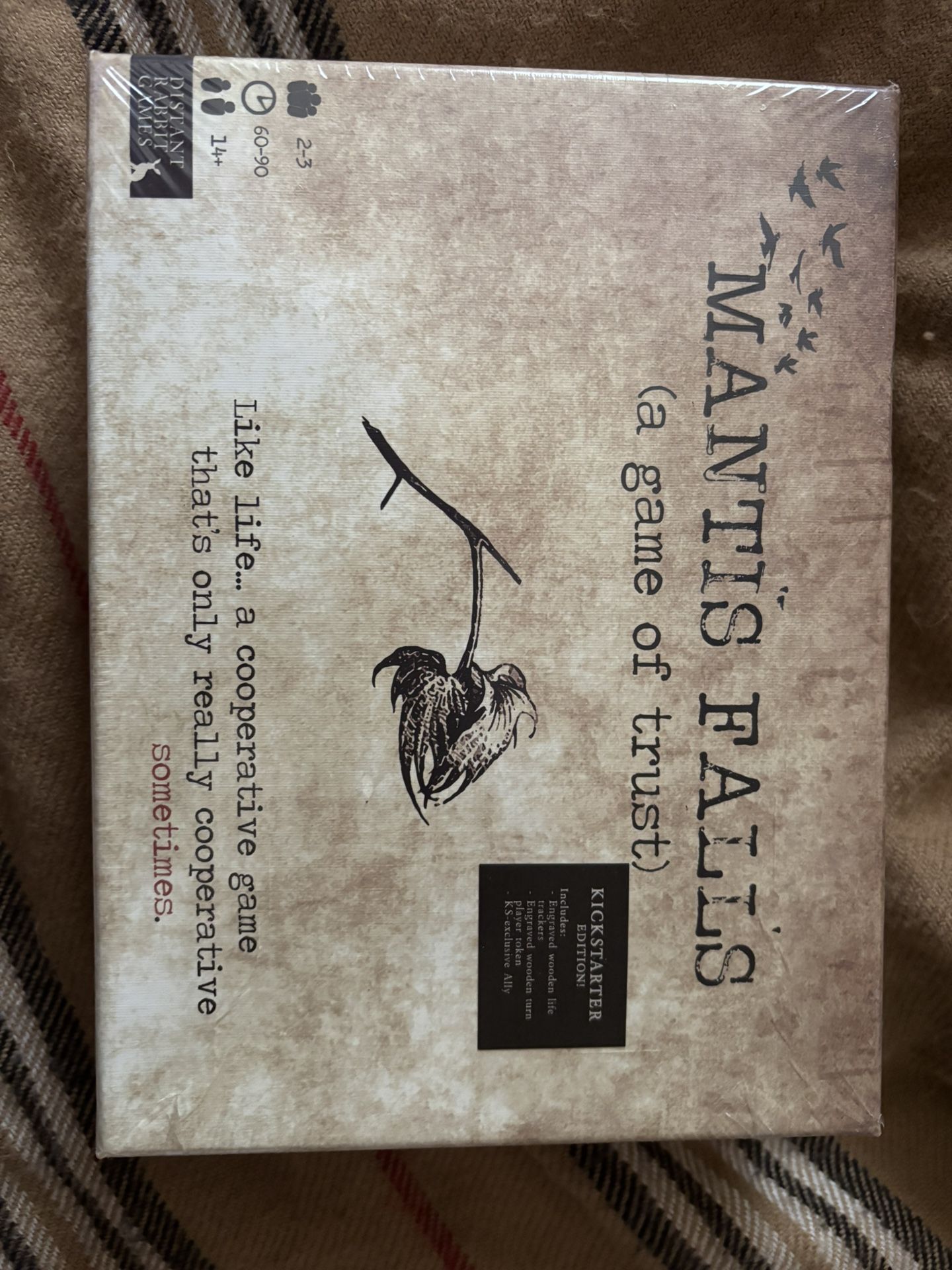 Mantis falls (a game of trust)