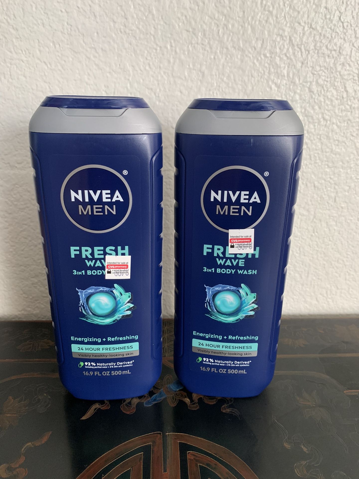 Nivea men Fresh Wave 3 IN 1 Body Wash. New $7.00 for both