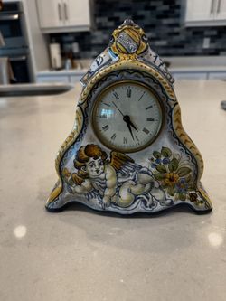 Italian Ceramic Clock