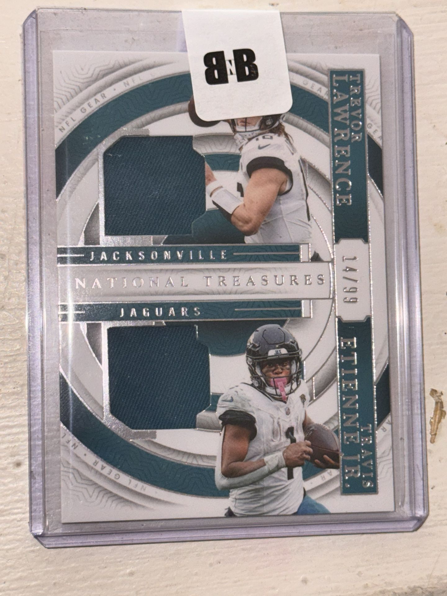 Trevor Lawrence & Travis Etienne Jr Dual Patch 14/99