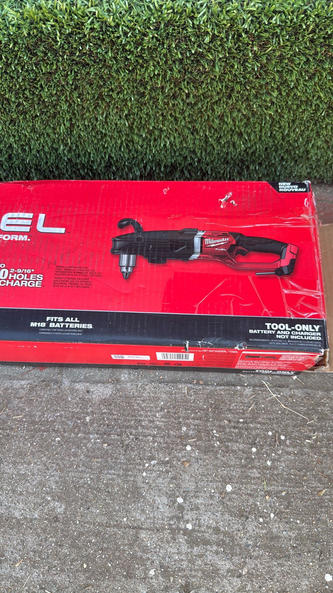 New!!! M18 FUEL 18V Lithium-Ion Brushless Cordless GEN 2 SUPER HAWG 1/2 in. Right Angle Drill (Tool-Only)