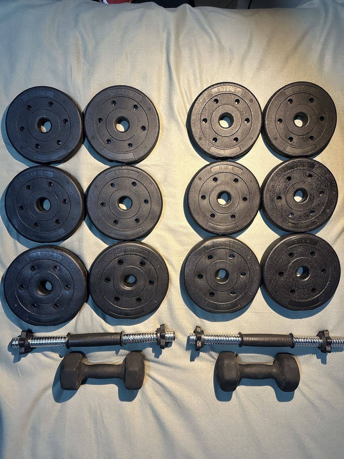 dumbbells, Set
