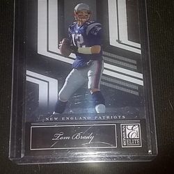 Tom Brady football card
