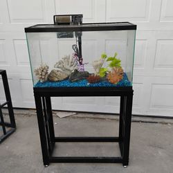30 Gallon Aquarium With Stand 