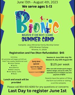 BIONIC CAMP
