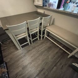 6 Pc Counter Height Dining Table 