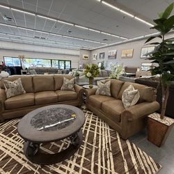 2 PC SOFÁ AND LOVESEAT