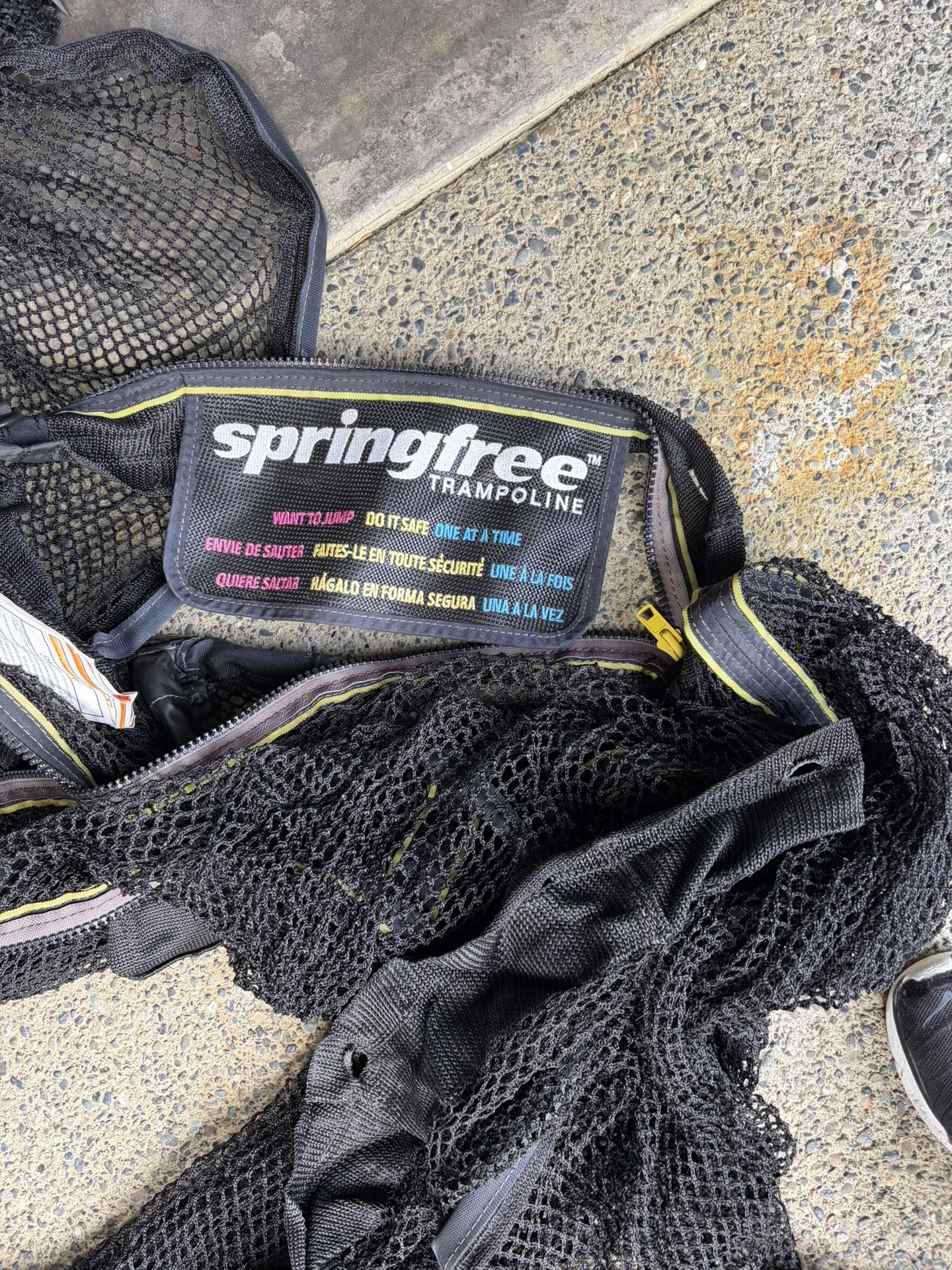 Spring Free 13x13 Trampoline Net