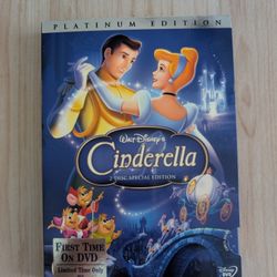 
Cinderella – Platinum Edition – Sealed/Never Used