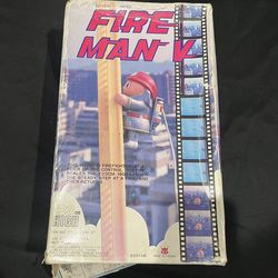 Vintage Fire Man Toy