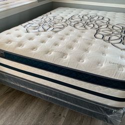 Full Siesta Comfort Europillow Top 12inch Mattress!!