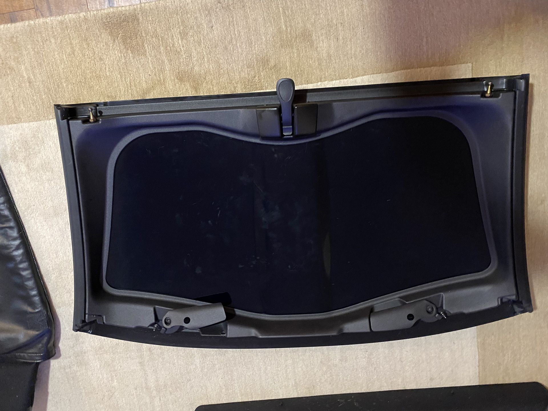 Acrylic top For A C6 Vette With The Storage Bag