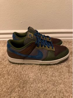 Nike Dunk Low Brown/Green Size 11.5