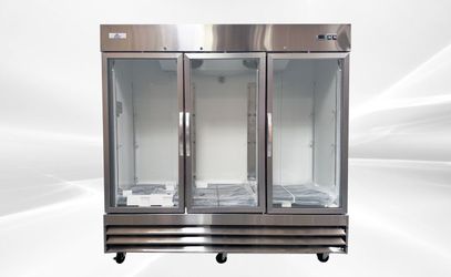 NSF 3Glass Door Stainless Steel Commercial Freezer CFD-3FFGSS