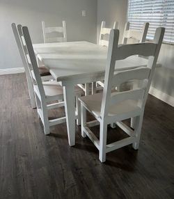 Dining table & buffet server