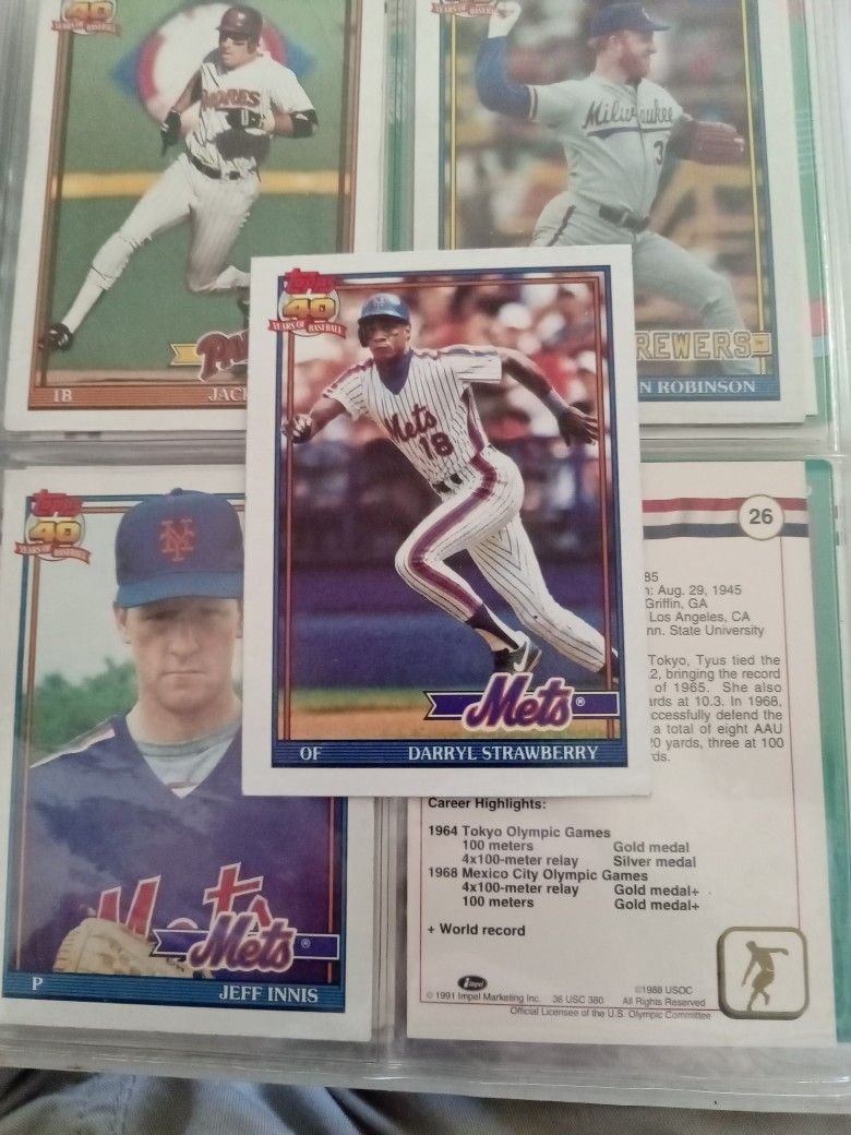 Topps 1991 Darryl Strawberry π