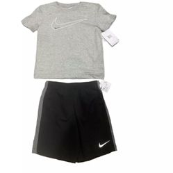 Nike 2 piece boys short  set. Size 7 Youth New