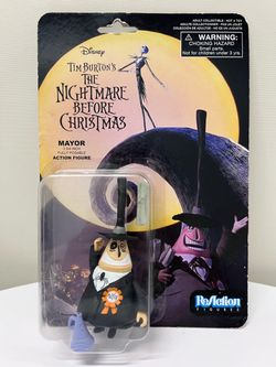 The Nightmare Before Christmas Mayor ReAction Figure NEW