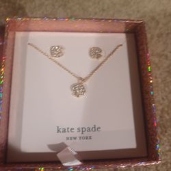 Kate Spade Necklace and Earrings set