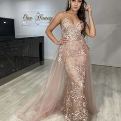 Mermaid tulle Formal/ Prom Dress