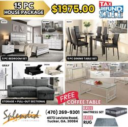 FURNISH YOUR ENTIRE HOUSE THIS TAX SEASON UNDER $1975.00