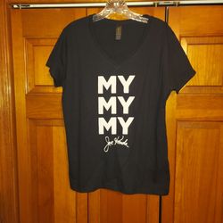 WOMENS LARGE JOE KENDA MY MY MY SHIRT 