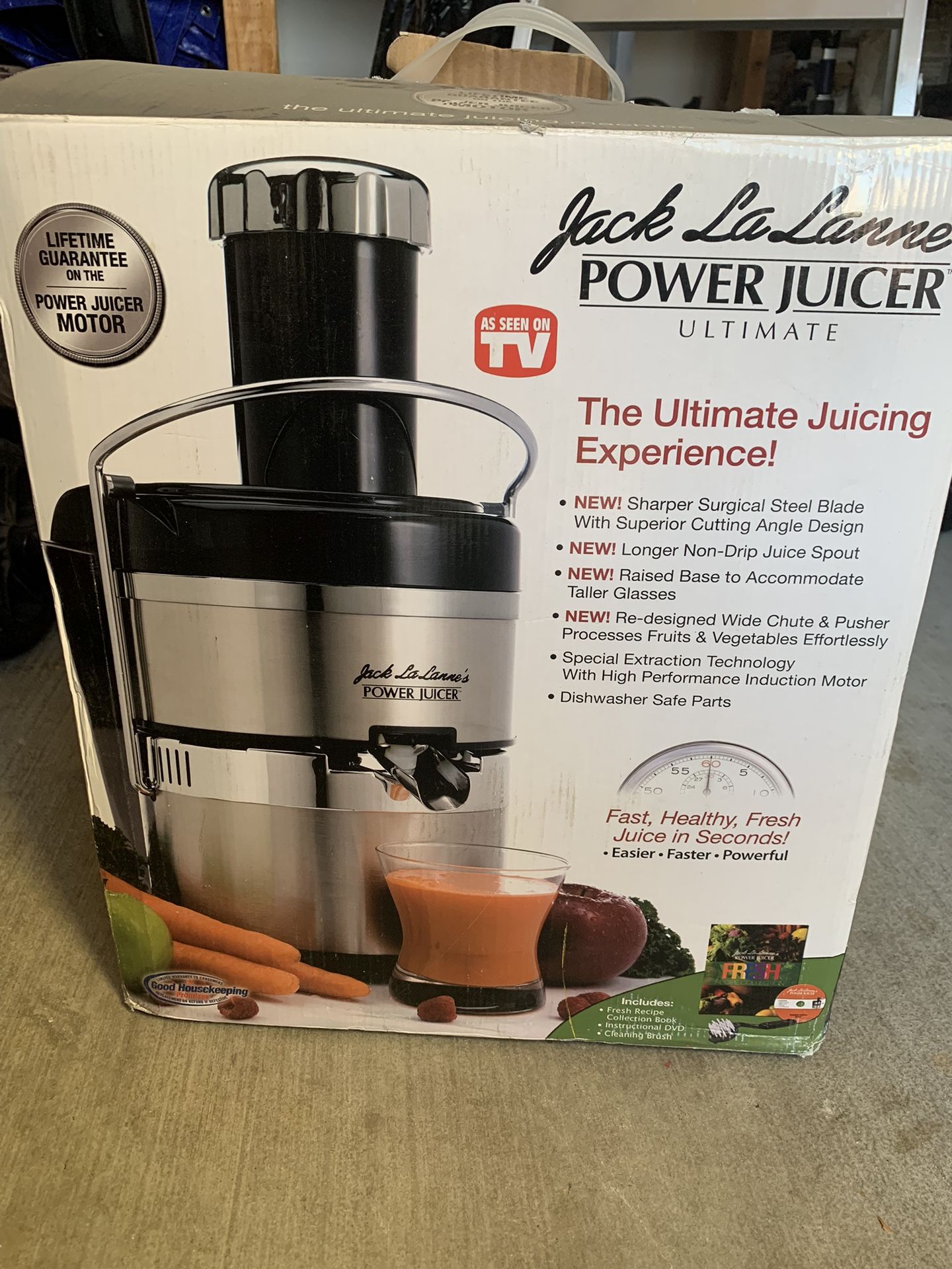 Clean Jack Power Juicer Jack La Lanne Power Juicer Brand New