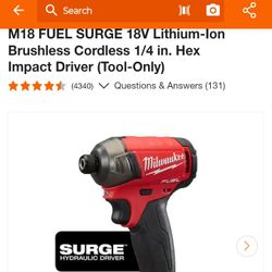 Milwaukee Impact Driver 