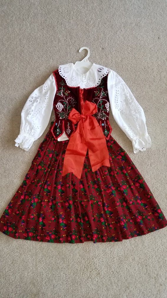 Polish Highlander outfit for girl (3-5 years)