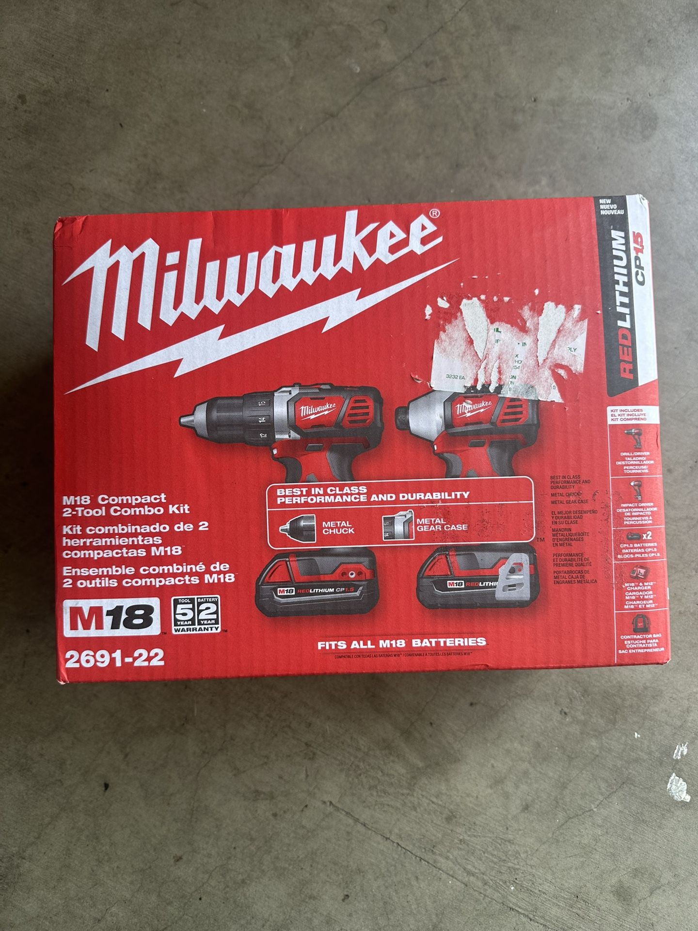 Milwaukee Drill Set