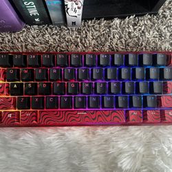 Pewdiepie Keyboard w XL Led Mousepad