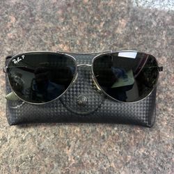 Ray Ban Carbon Fiber Aviator Sunglasses 