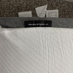Full Size 10” Gel Foam Mattress 