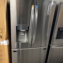 New Open Box Lg French Style Refrigerator Full Size 