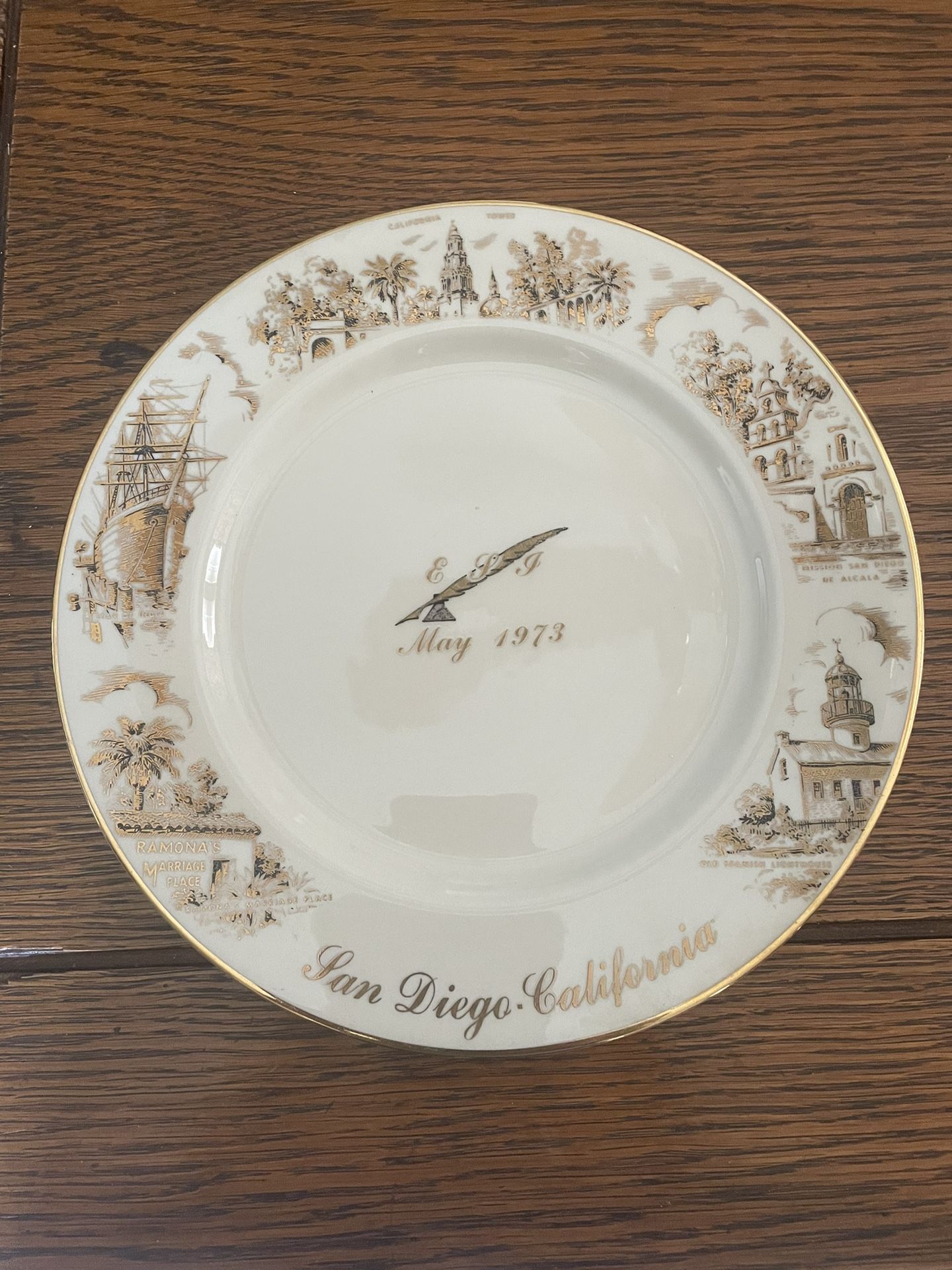 May 1973 Collectors Plate