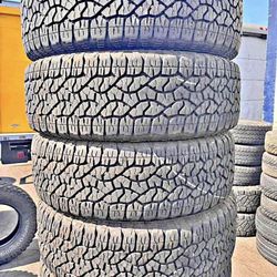 275/65/20 Vendo Un Set De Llantas Marca Goodyear En Perfectas Condiciones De Vida Las 4 