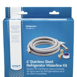Stainless Steel Waterline Kit 6 Foot