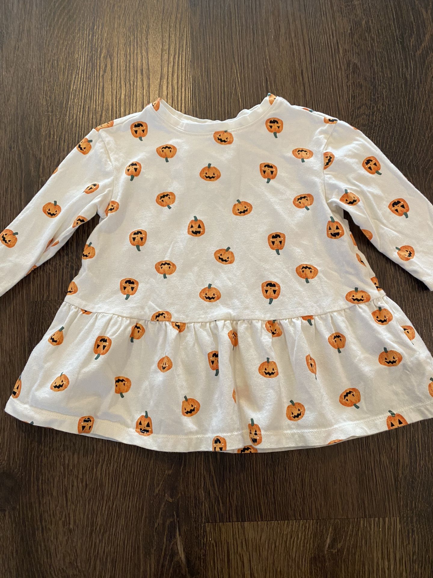 Girls Pumpkin Dress Size 12/18 Months By Old Navy #19