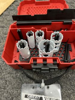 Milwaukee Hole Dozer 5 Bits Set With Case