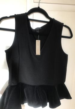 Beautiful J CREW PEPLUM TOP *BRAND NEW*