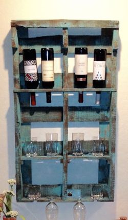 Hand Made Custom Wine Rack And Display