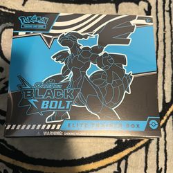 Pokemon Black Bolt Elite Trainer Box (Sealed)