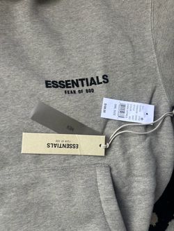 Essentials Dark Oat Hoodie