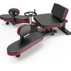 Leg Stretcher, 220 lbs Leg Stretching Machine, Heavy Duty Steel Frame Equipment, Leg Stretching