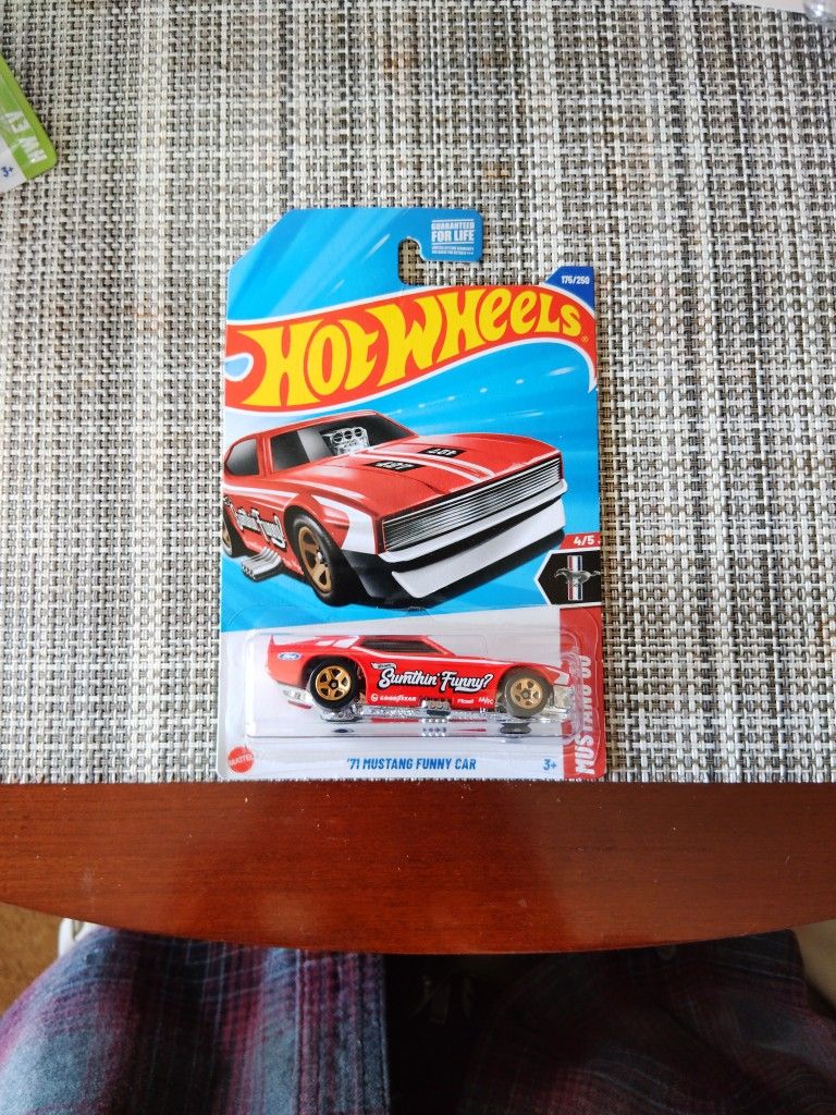 1971 Mustang Funny Car Hotwheels