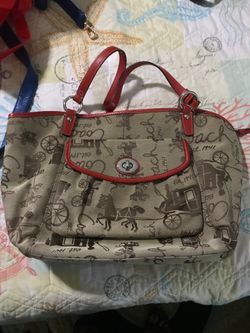 Coach signature purse
